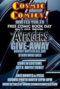 Cosmic Comics, FCBD, Avengers