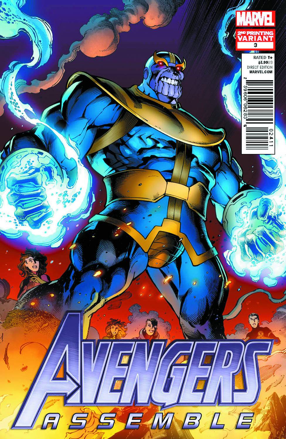 thanos vs avengers assemble