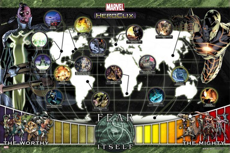 Marvel's Fear Itself Heroclix Tournament Schedule Cosmic Comics!